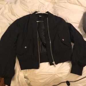H&M Black bomber jacket